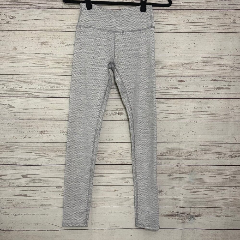 Kyodan Mini Grey Chevron Workout Legging TP/XS